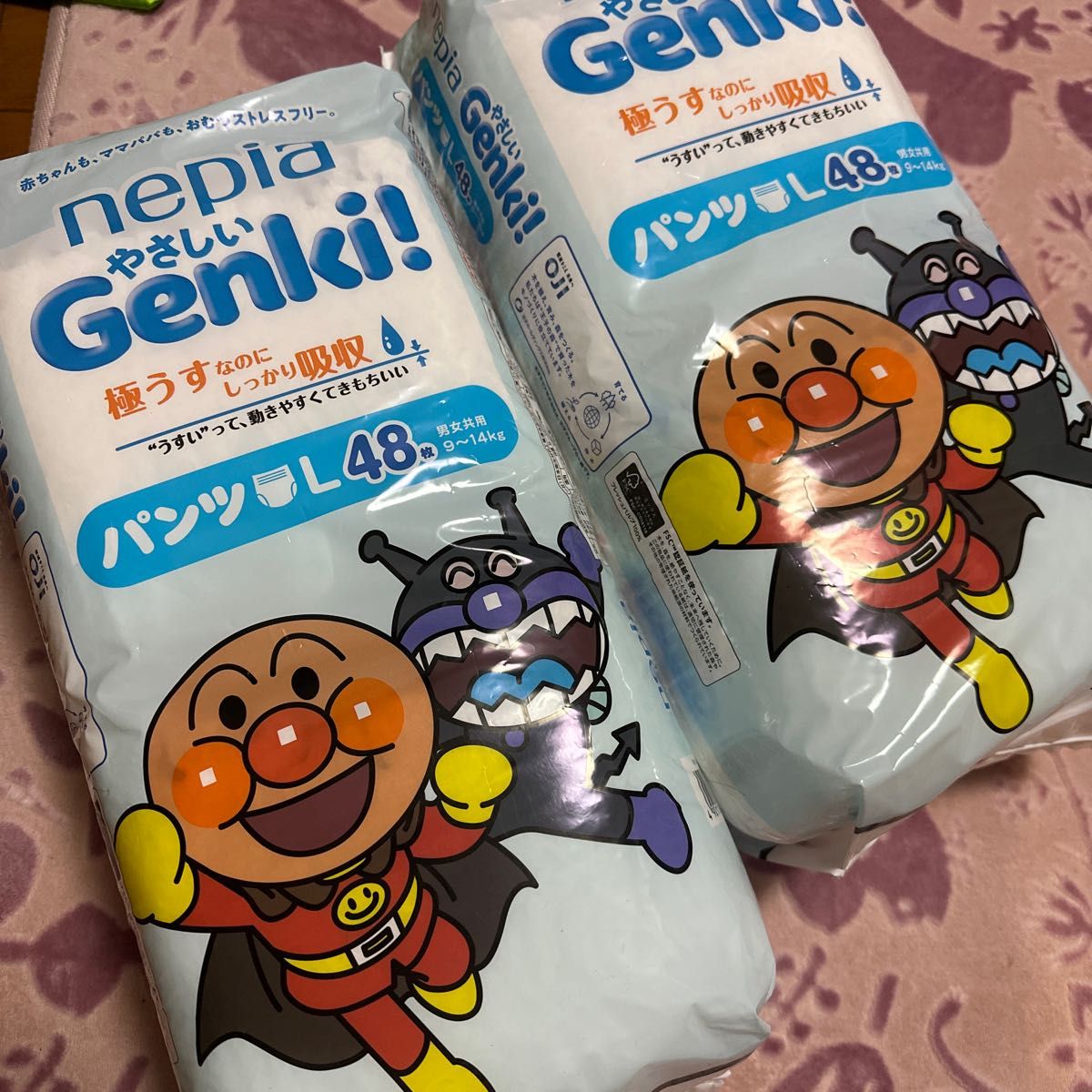 パンツ Lサイズ アンパンマン おむつ ネピア やさしいGENKI パンツ Lサイズ アンパンマン おむつ ネピア やさしいGENKI