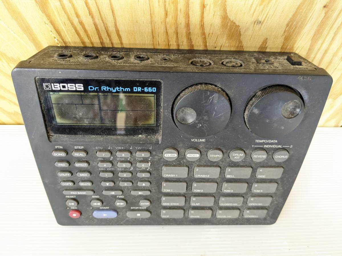 動作未確認】BOSS リズムマシン Dr.Rhythm DR-660(宮57) | JChere雅虎