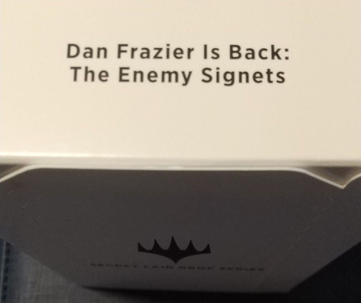 【MTG】Secret Lair「Dan Frazier is Back: The Enemy Signets」未開封