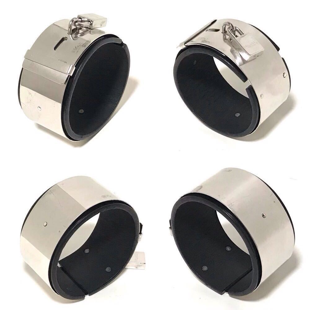 USED/当時物】GUCCI ブレスレット 南京錠 メタル レザー グッチ USED/当時物】GUCCI ブレスレット 南京錠 メタル レザー グッチ