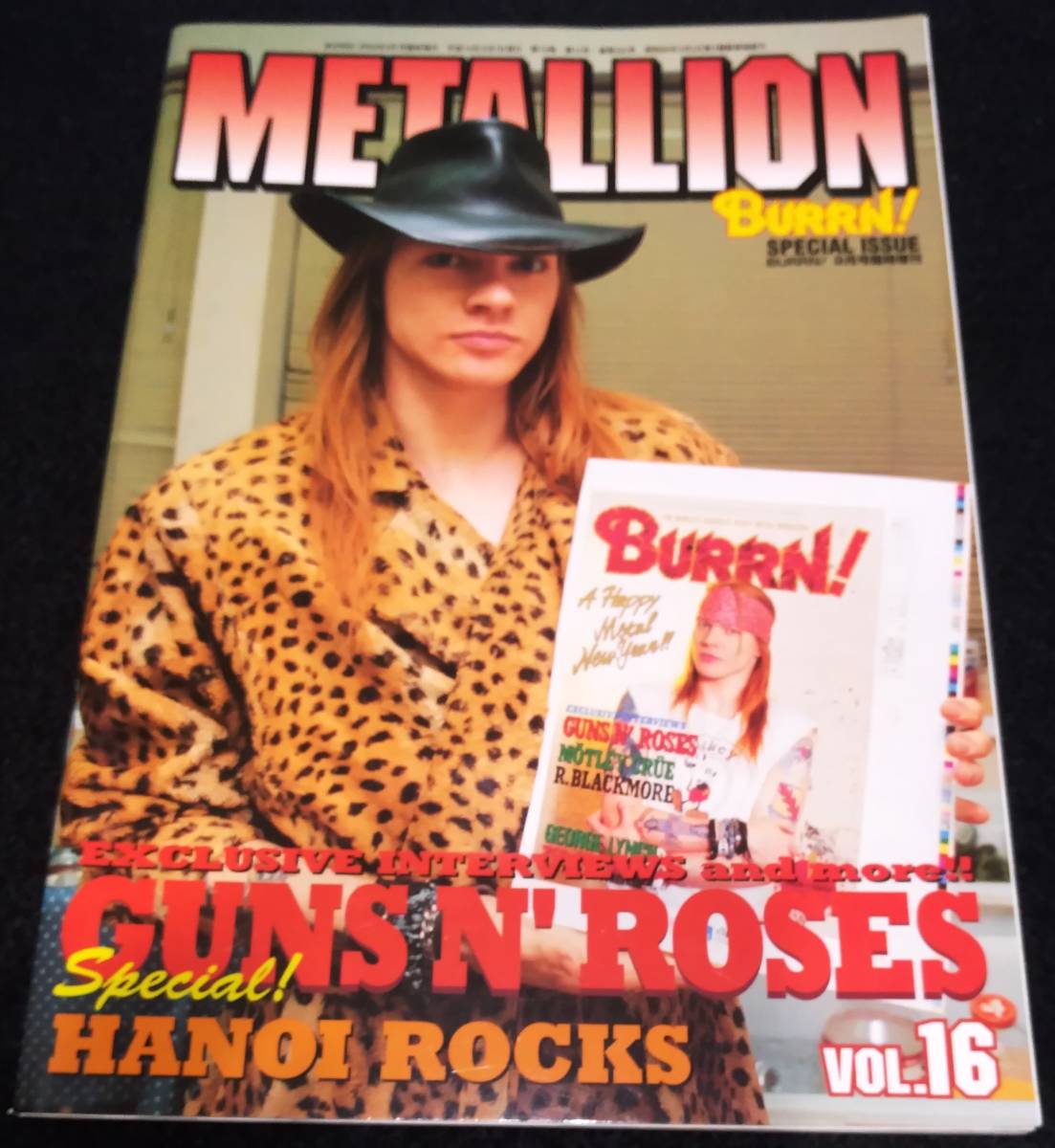 METALLION VOL.16/ガンズ・アンド・ローゼズ特集★Guns N' Roses Special！アクセル・ローズ　イジー・ストラドリン　ダフ・マッケイガン_画像1