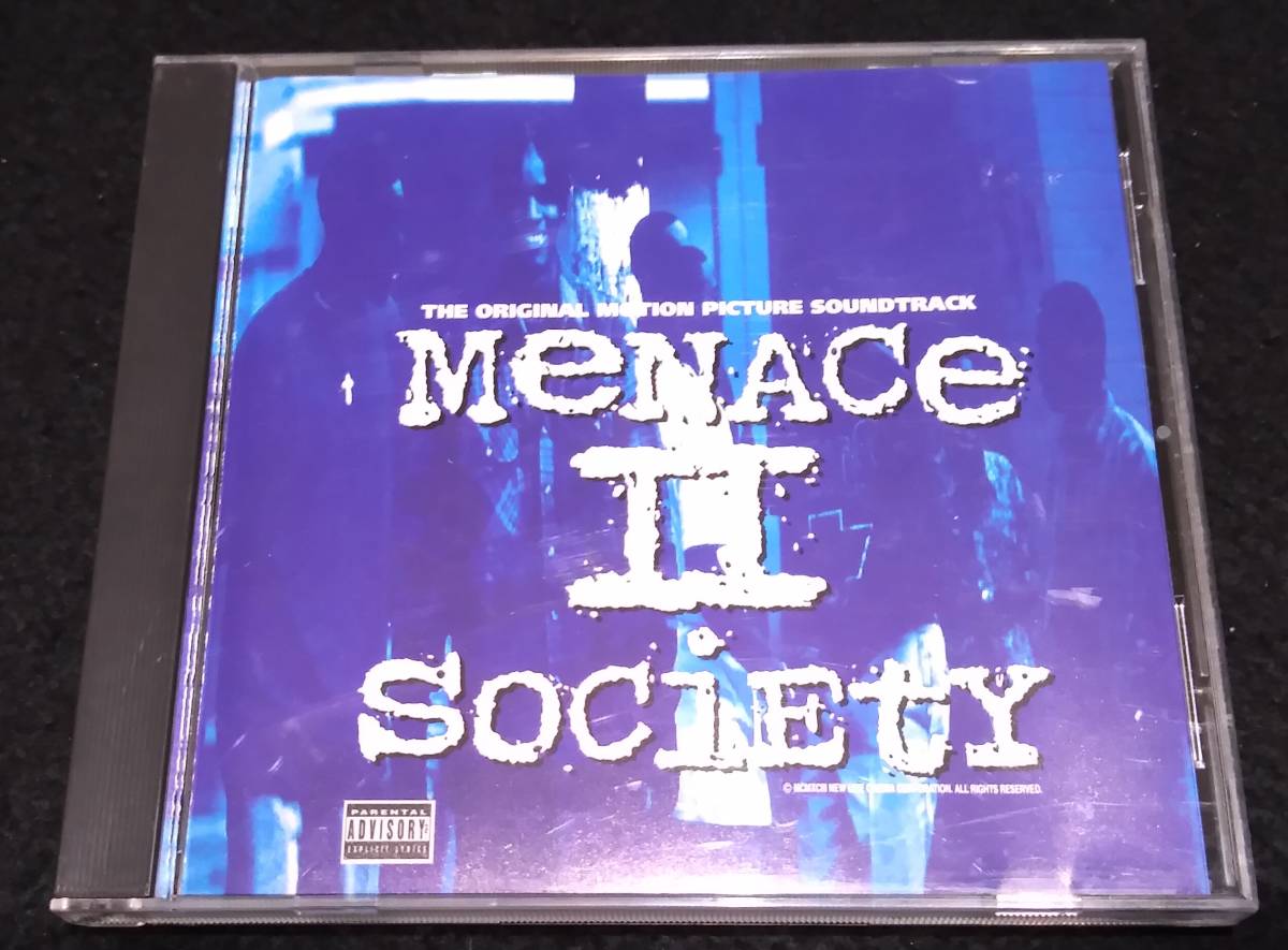 ポケットいっぱいの涙 サントラCD★DJ Quik MC Eiht Spice 1 Kokane PETE ROCK DJ Premier G-RAP Menace II Society 1993US盤　盤キズ_画像1
