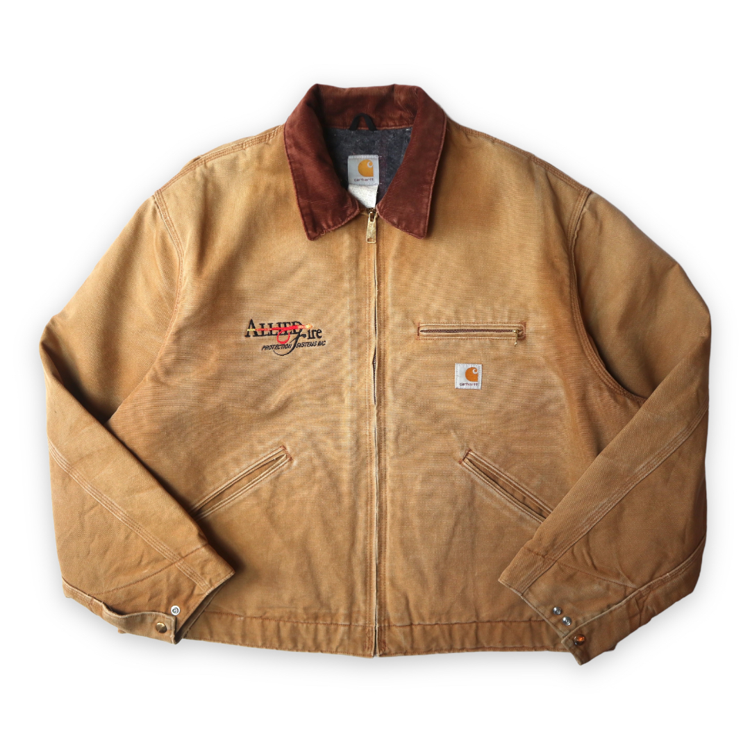 売れ筋新商品 Carhartt 企業 デトロイトジャケット USA製 90s Newport