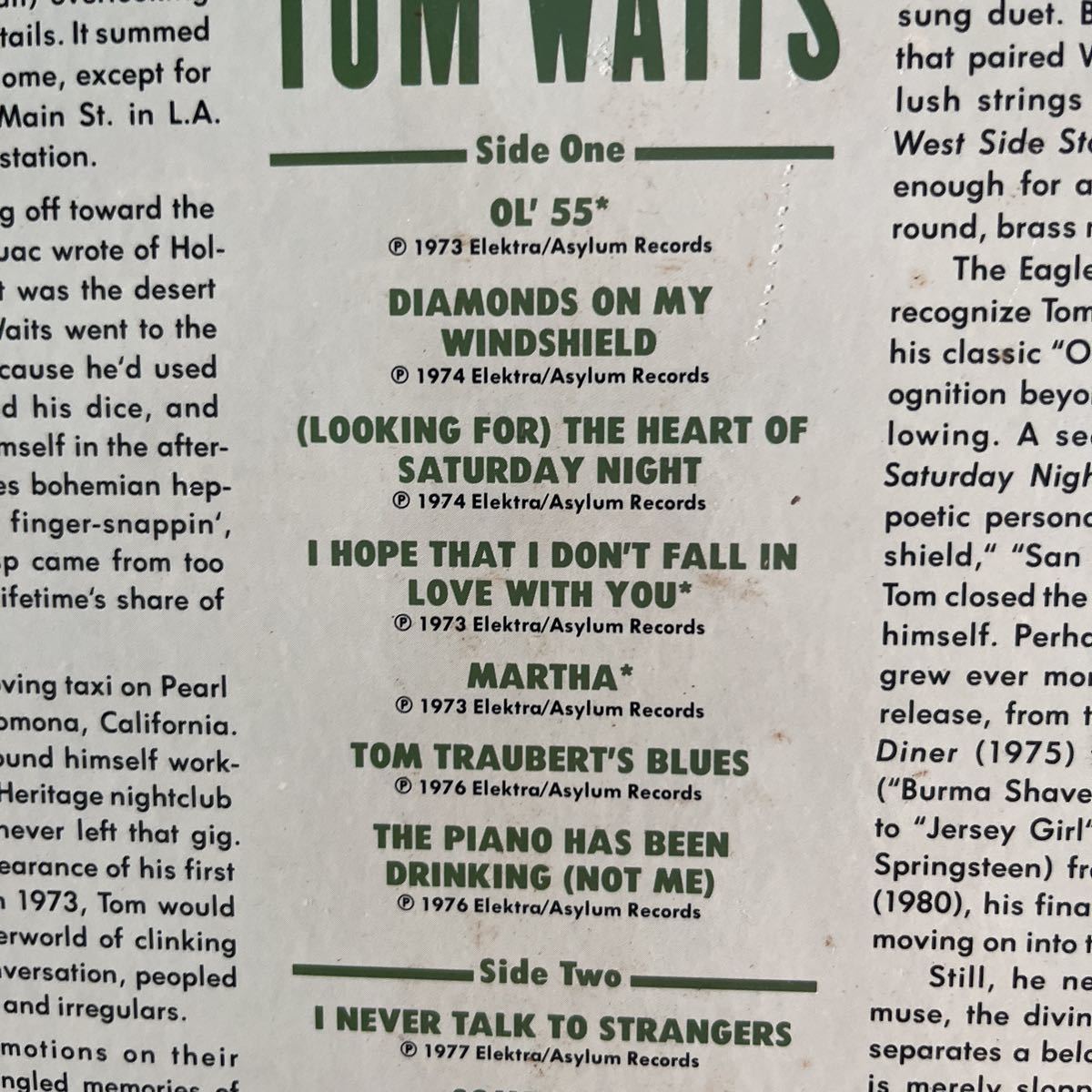 1985年作品トム・ウェンツ　送料無料　送料無料ANTHOLOGY ヴィンテージレコード盤　オールドレコード盤　最高綺麗傑作盤　お値打ち品_画像7