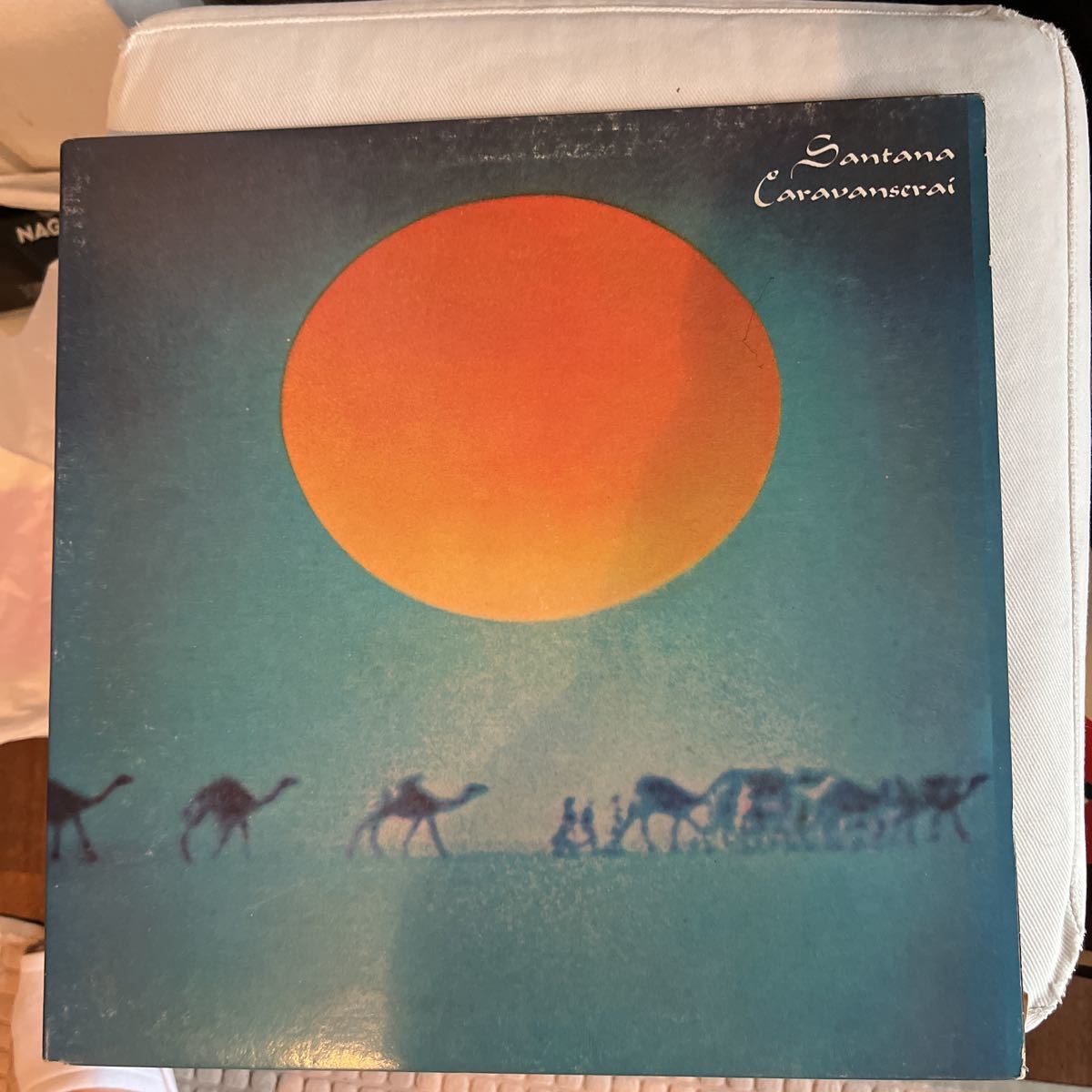 1972年作品　サンタナSANTANA 送料無料　CARAVANSERAI ヴィンテージレコード盤　オールドレコード盤　最高綺麗傑作盤　お値打ちレコード盤_画像1