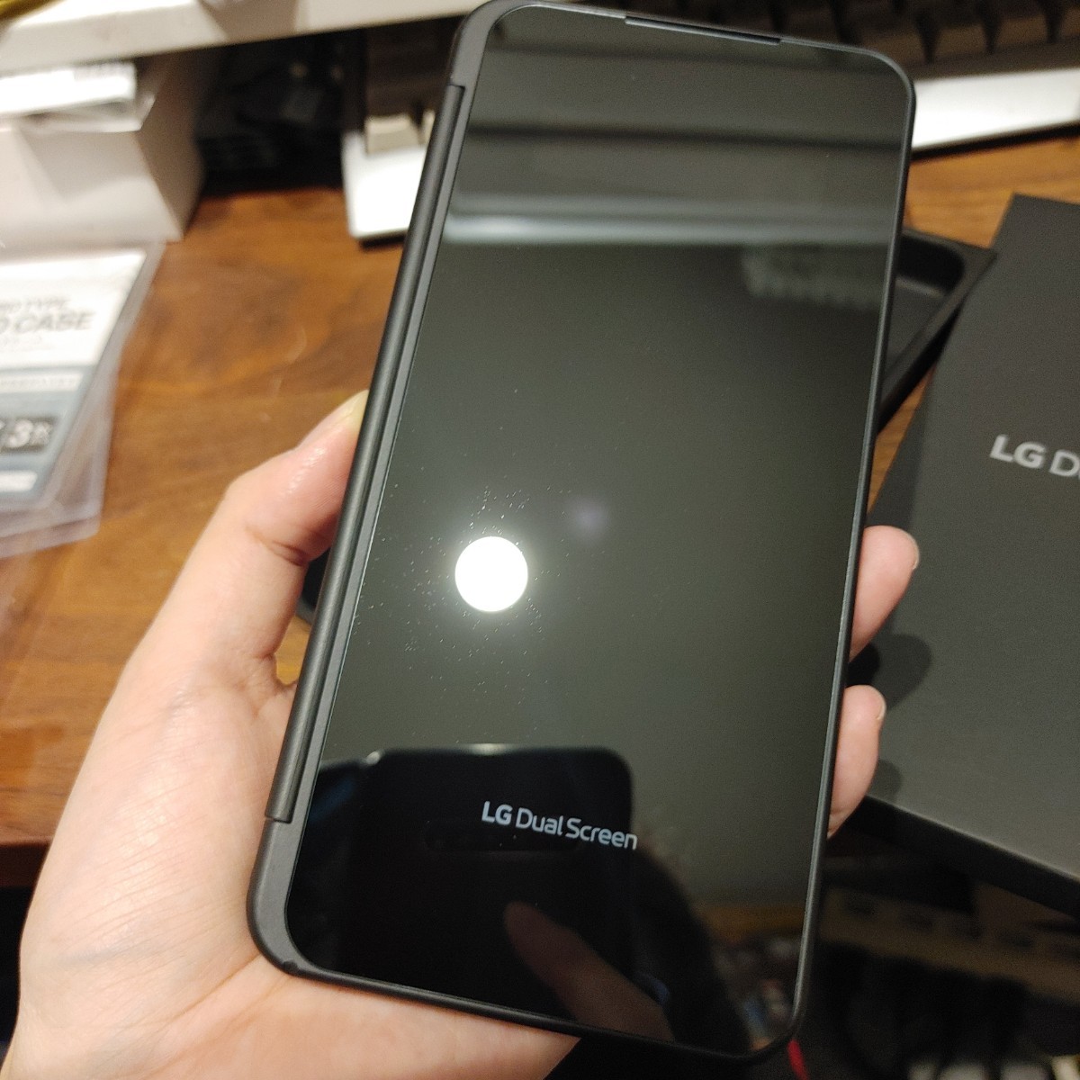 迅速発送]LG V60 ThinQ 5G デュアルスクリーンdualscreen ケース(携帯 
