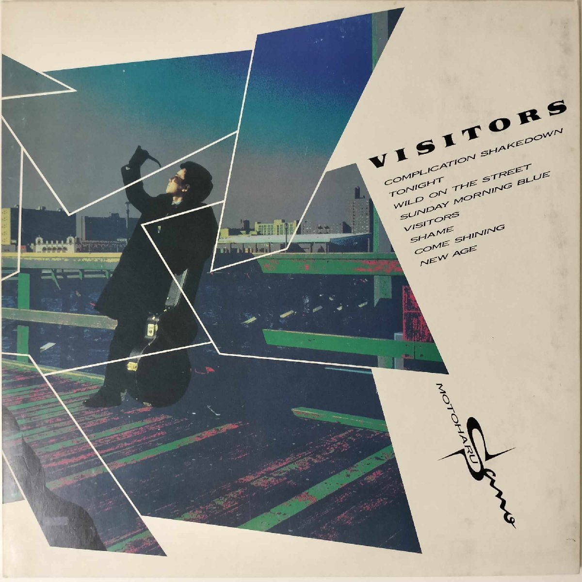 31600★美盤 佐野元春/VISITORS_画像1