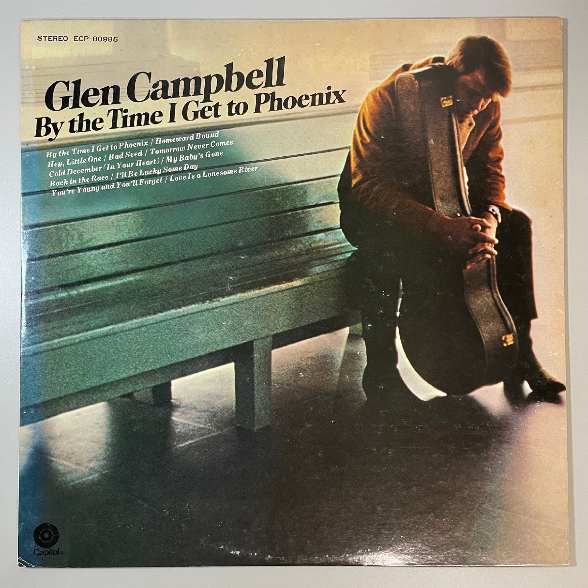 32161★美盤【日本盤】 Glen Campbell / By The Time I Get To Phoenix_画像1