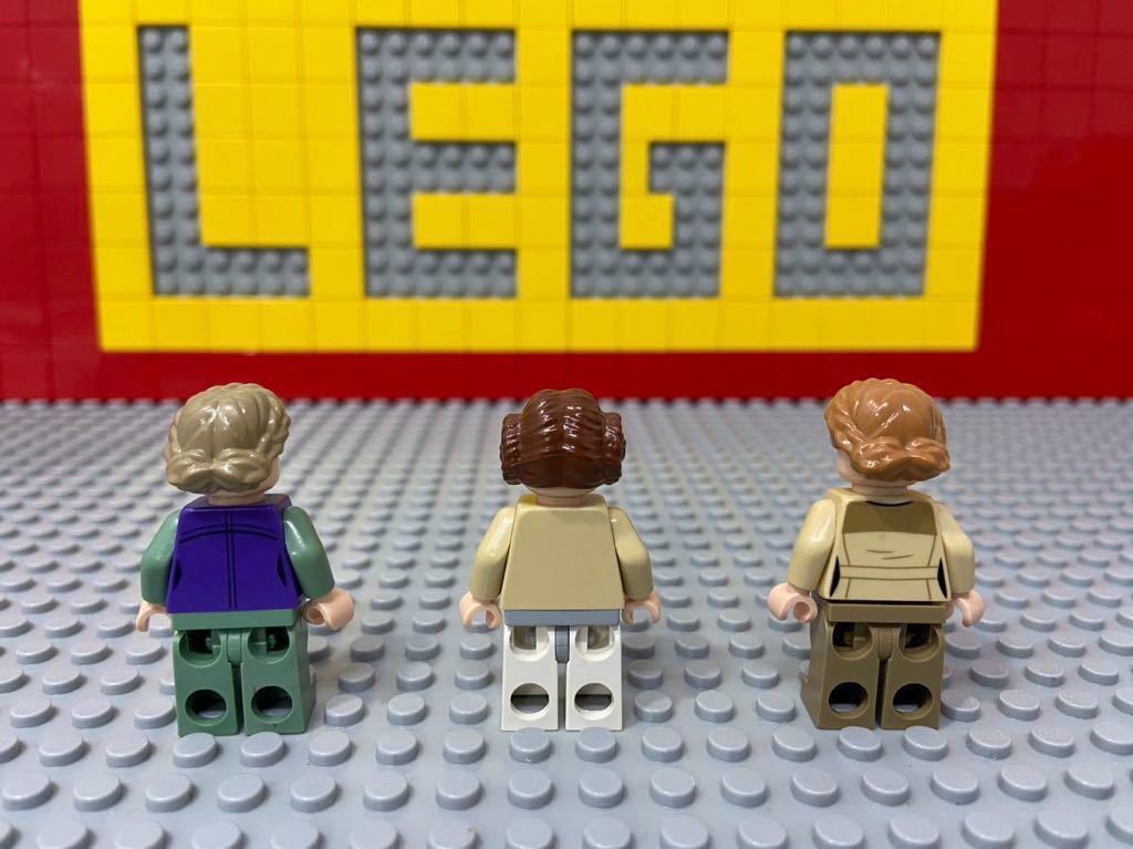 * Звездные войны * Lego Mini fig Leia Organa 3 вид комплект Princess . армия сопротивление кукла B81421
