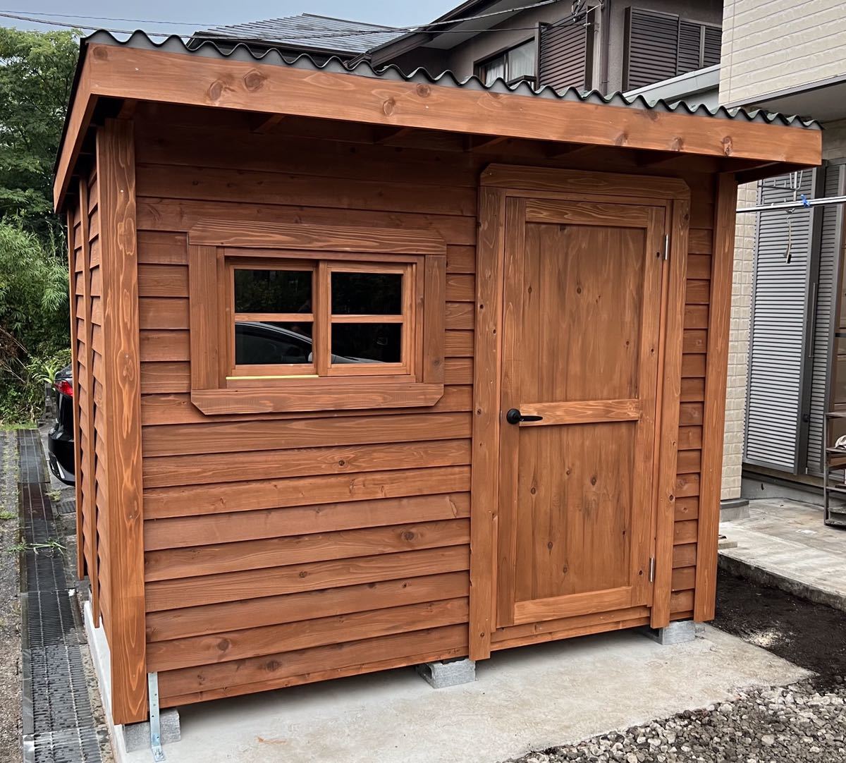 タイニーハウス 小屋 コテージ サウナ小屋 ガレージ スーパーハウス 倉庫 モバイルハウス プレハブ 物置 コンテナハウス ログハウス H_画像4