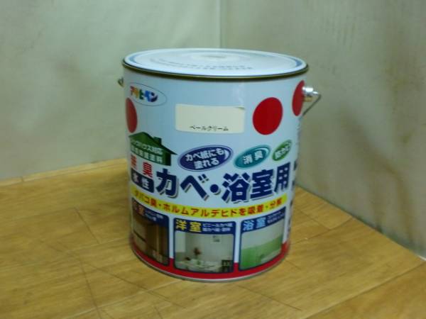 ② Asahi less smell aqueous kabe* bathroom for 3L pale cream 