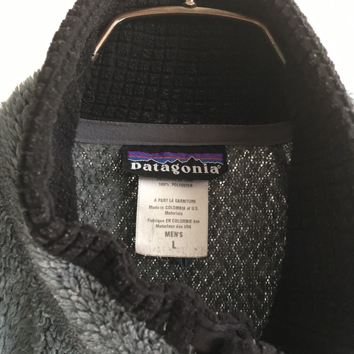 注目 グレー フリースジャケット/米軍実物 マーズ 【PATAGONIA