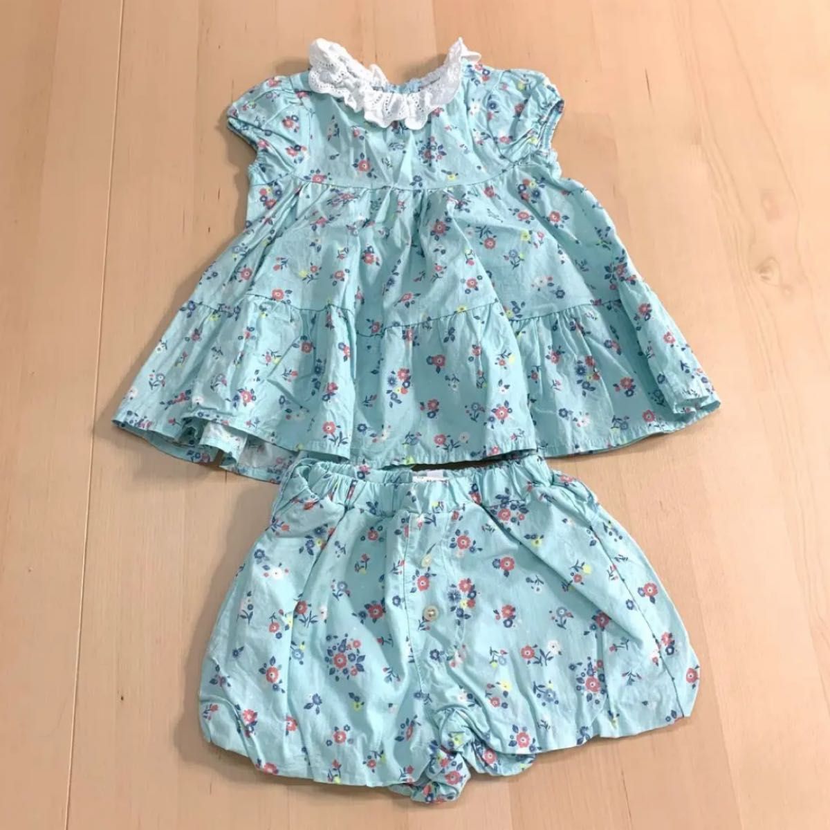 しまむら　juo   ひつじのショーン　ワンピース　トップス　セット　90cm  子供服