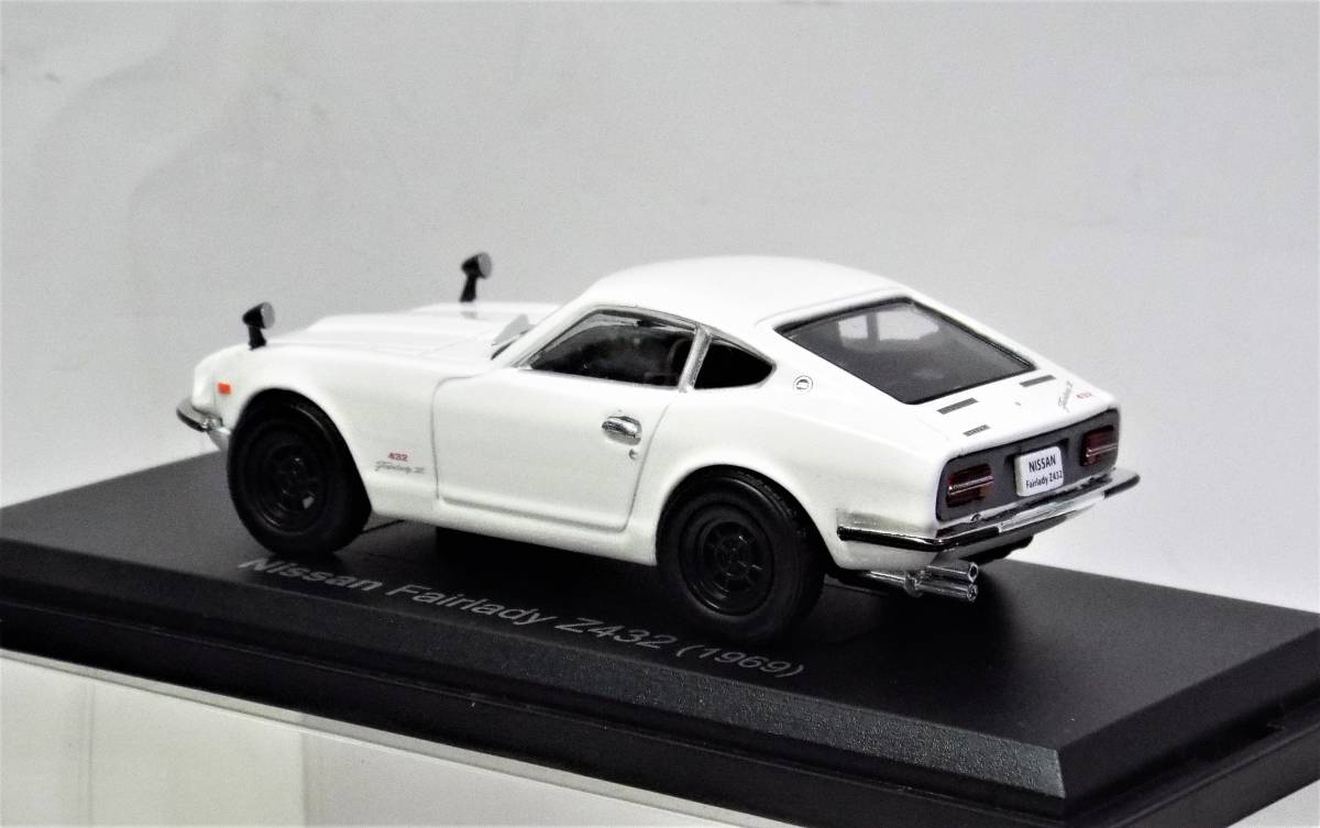 【ノレブ】1/43 日産 フェアレディ Z432 (S30系) 1969年 ホワイト(商品№ 420143)ダイキャスト製のミニカー_画像4