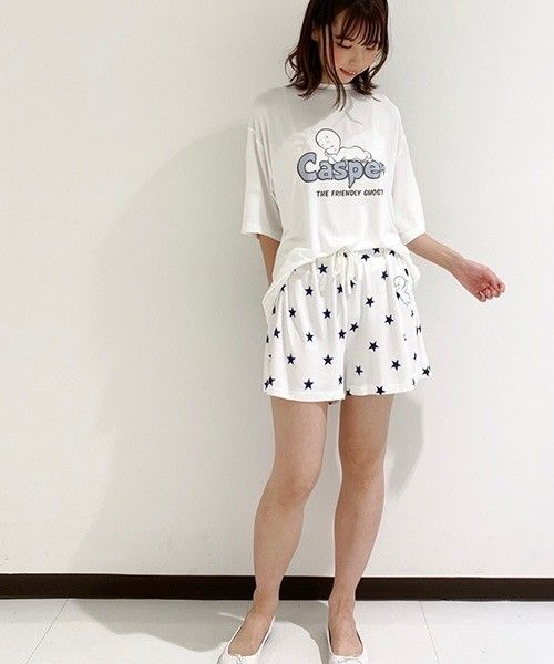 ジェラートピケ gelatopique キャスパー casper Tシャツ ショートパンツ ルームウェア セット