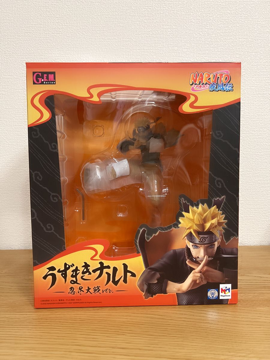 【新品未開封】G.E.M.シリーズ NARUTO-ナルト- 疾風伝 うずまきナルト 忍界大戦Ver. 完成品フィギュア