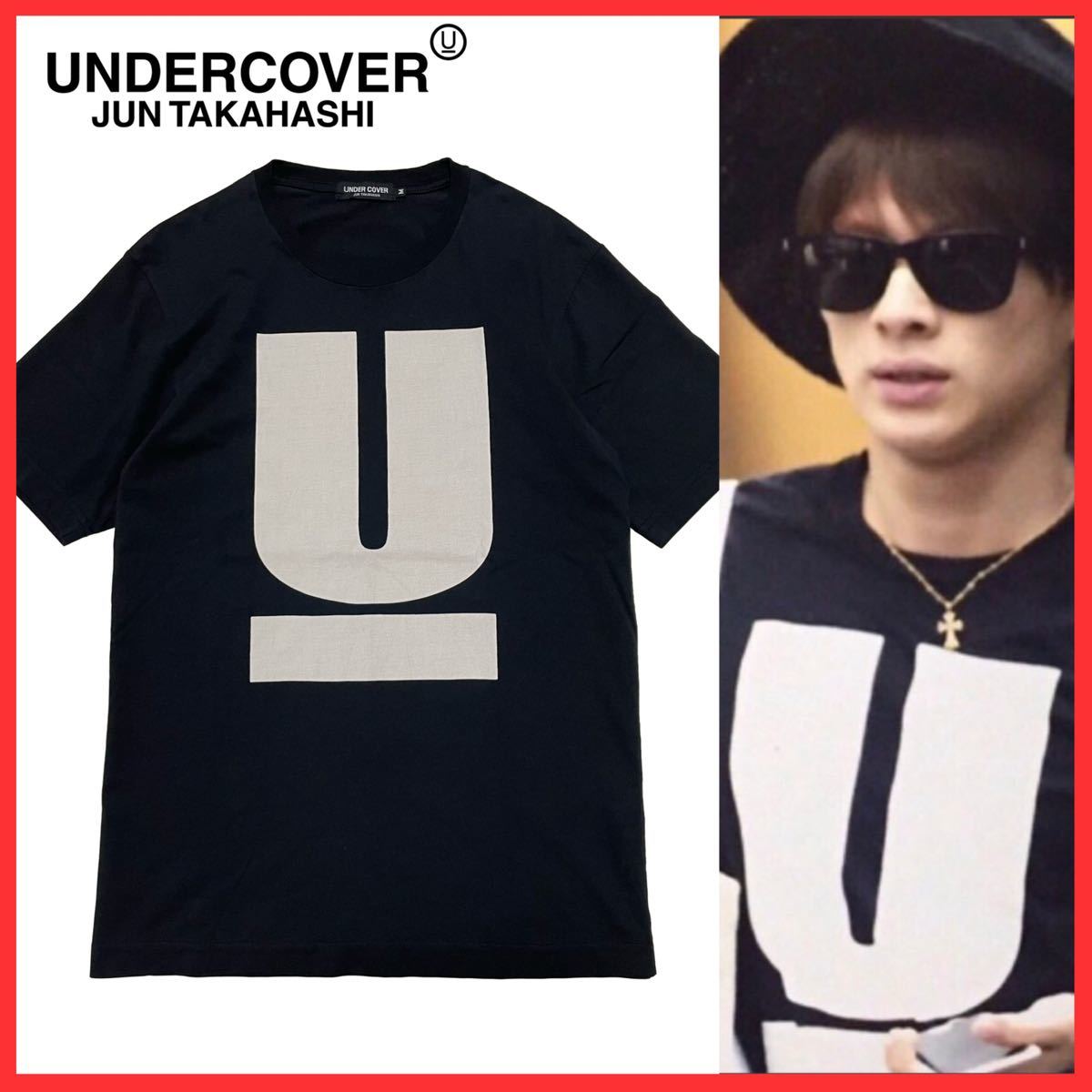  flat . фиолетовый . надеты UNDERCOVER undercover U Logo принт футболка cut and sewn M чёрный King&Prince gold pli... Tamamori Yuuta Iwata Gou . скала Chan 