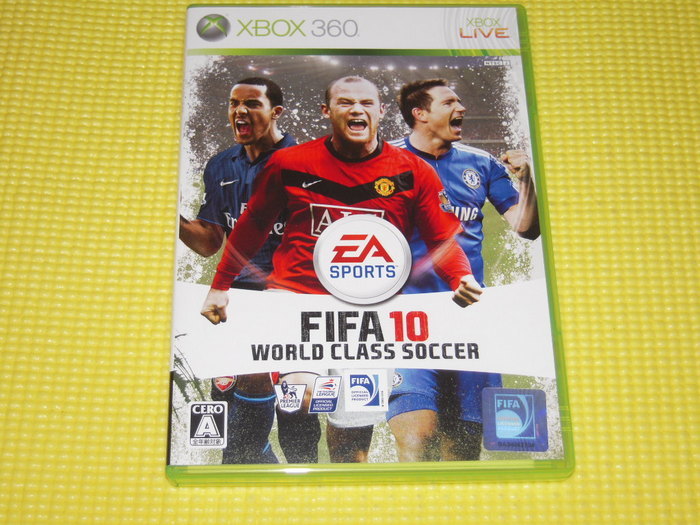 xbox360★FIFA 10 ワールドクラスサッカー★箱付・説明書付・ソフト付_画像1