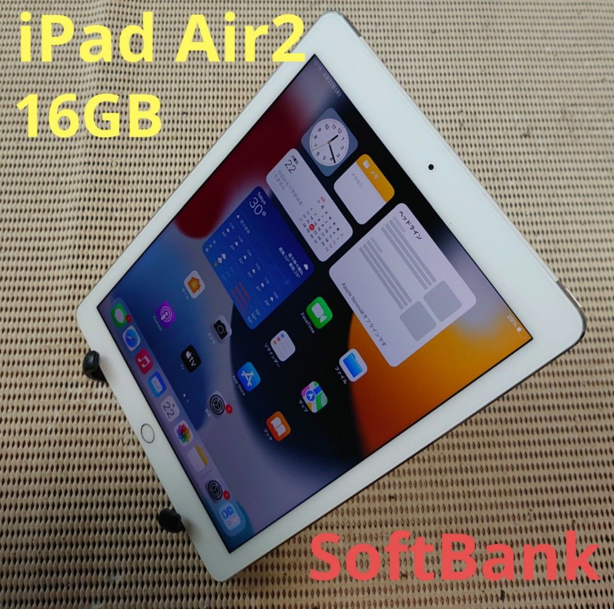 2256 完動品iPad Air2(A1567)本体16GBシルバーSB送料込｜PayPayフリマ