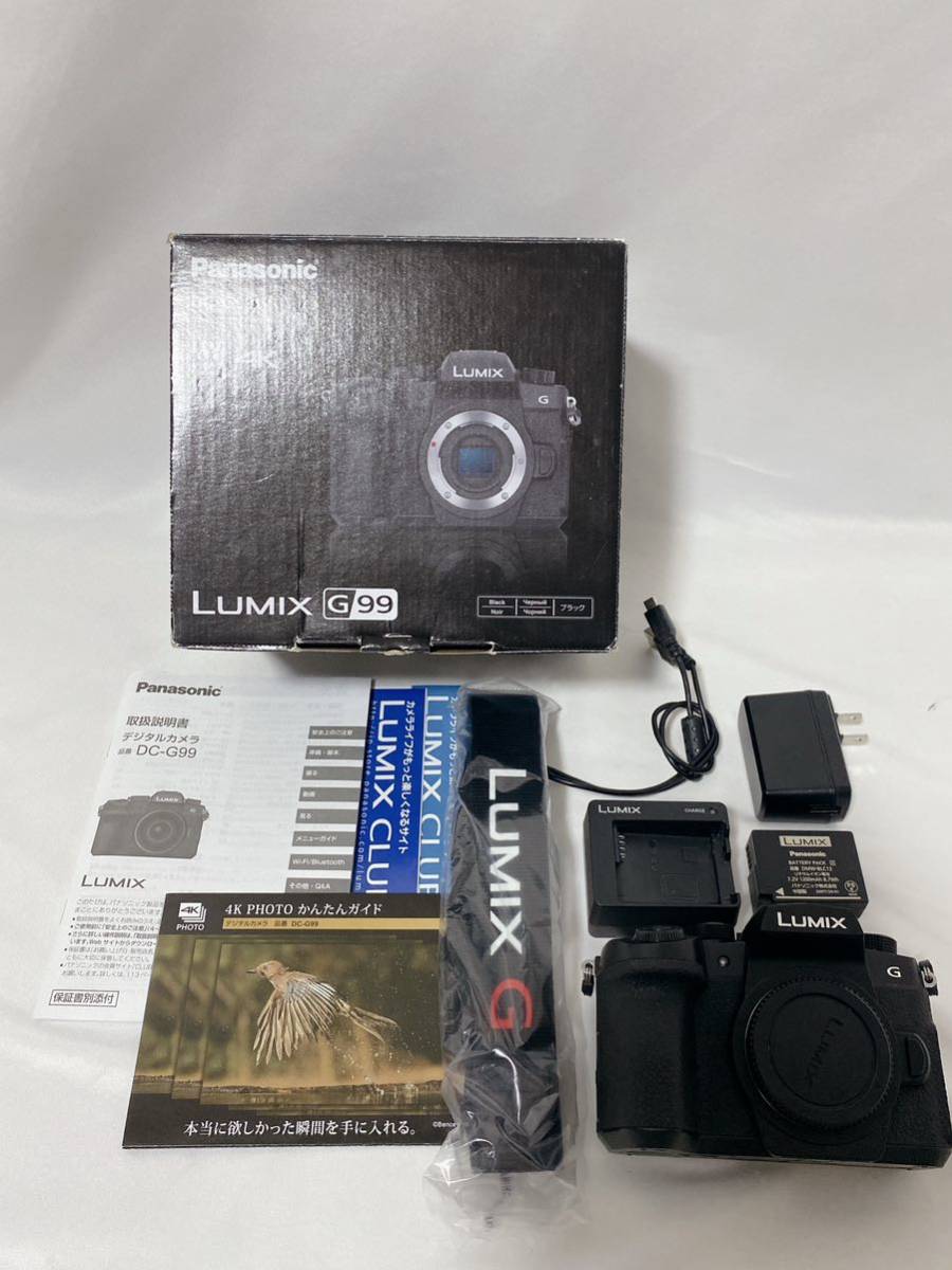 オンラインショップ】 美品 Panasonic LUMIX DC-G99 一眼レフカメラ