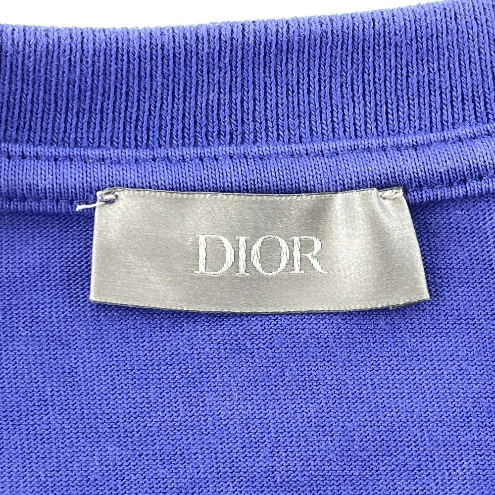 Dior ディオール 943J605A0554 ブルー系 CD ICON Tシャツ ブルー系 XS トップス コットン メンズ 中古_画像4