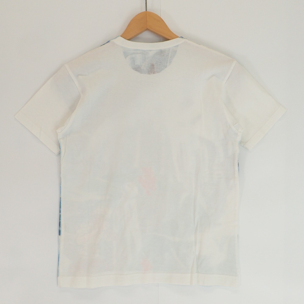 ISSEY MIYAKE イッセイミヤケ ×横尾忠則 IM13JK077 TEARS瀧 Tシャツ マルチカラー M トップス コットン レディース 中古_画像3