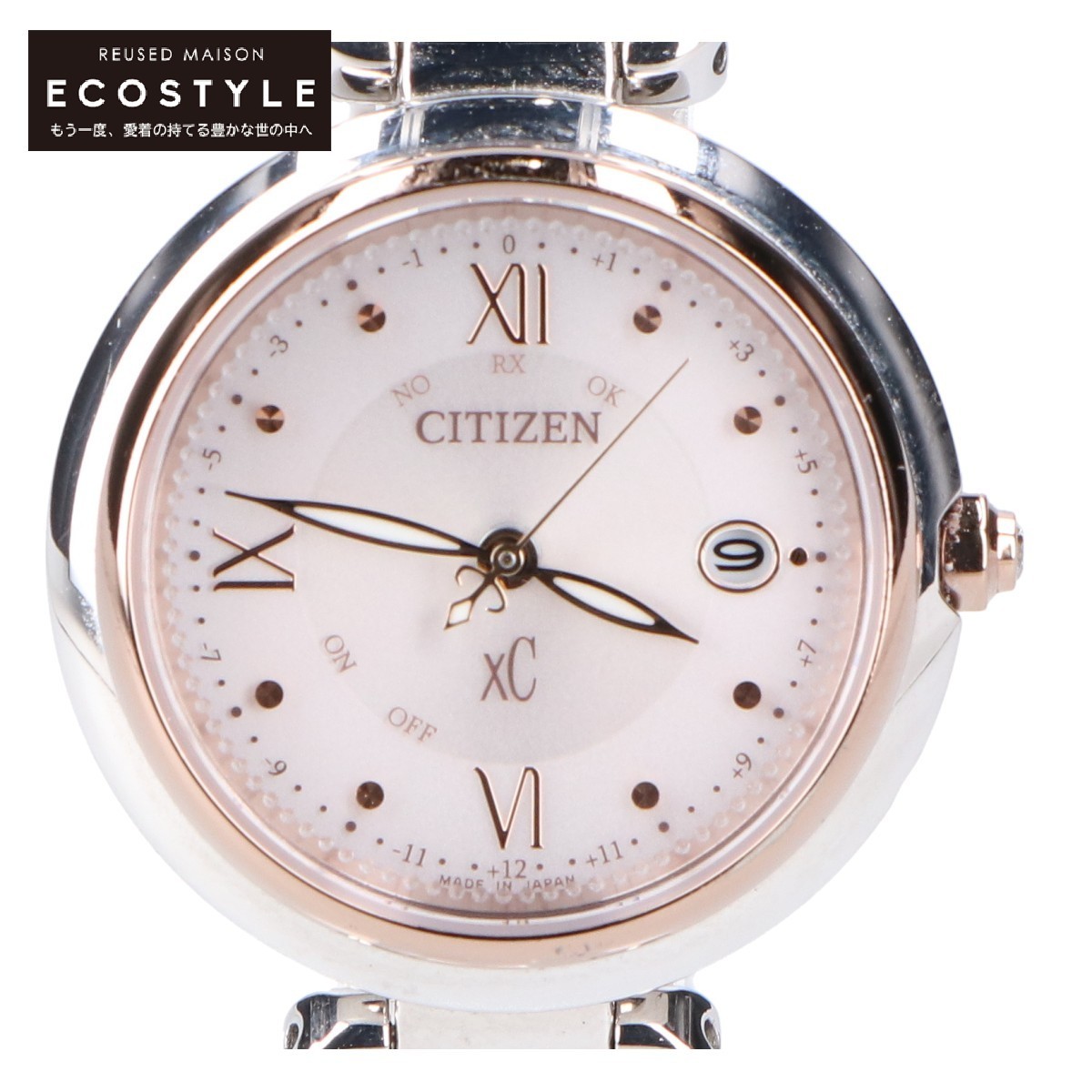 直送商品 デイト クロスシー Xc H060-T026613 シチズン CITIZEN エコ