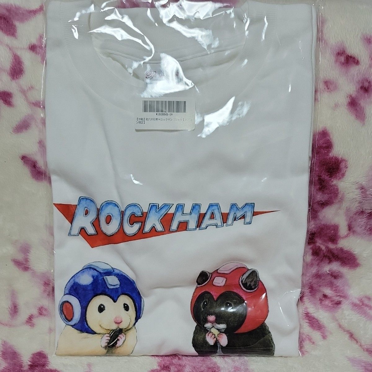 助六の日常×ロックマン　Ｔシャツ Ｌサイズ新品未開封 ！