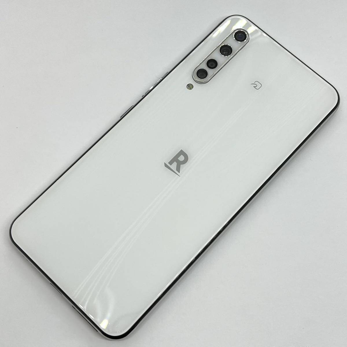 Rakuten BIG ホワイト ZR01 楽天SIMフリー 128GB Androidバージョン10 白ロム eSIM スマホ本体 送料無料  割れあり Y23MR