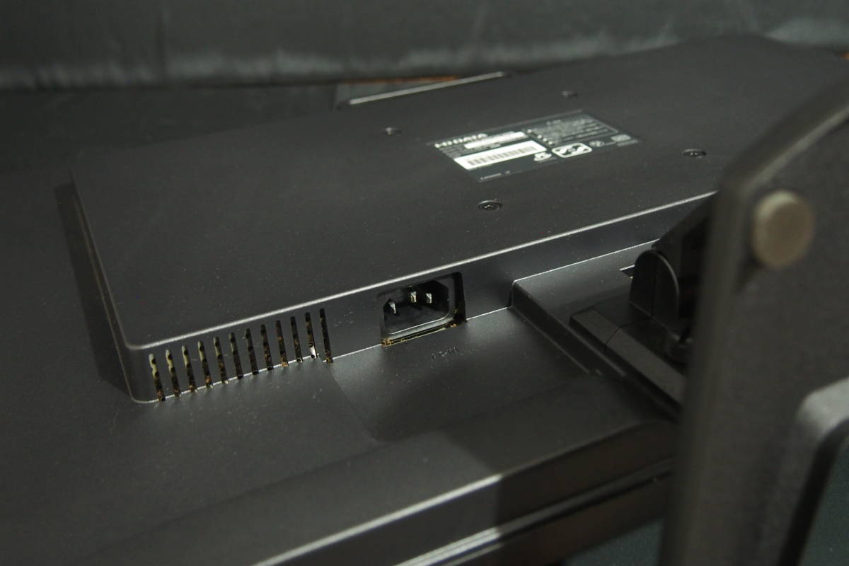 IO-DATA 23.8型ワイドLED HDMI LCD-RDT241XPB 2画面 フルHD アーム対応 ギガクリアエンジンII AH-IPS液晶モニター 動作品_画像8