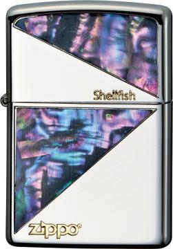 ジッポ zippo 両面貝貼り シェルフィッシュ 2018 未使用 _画像1