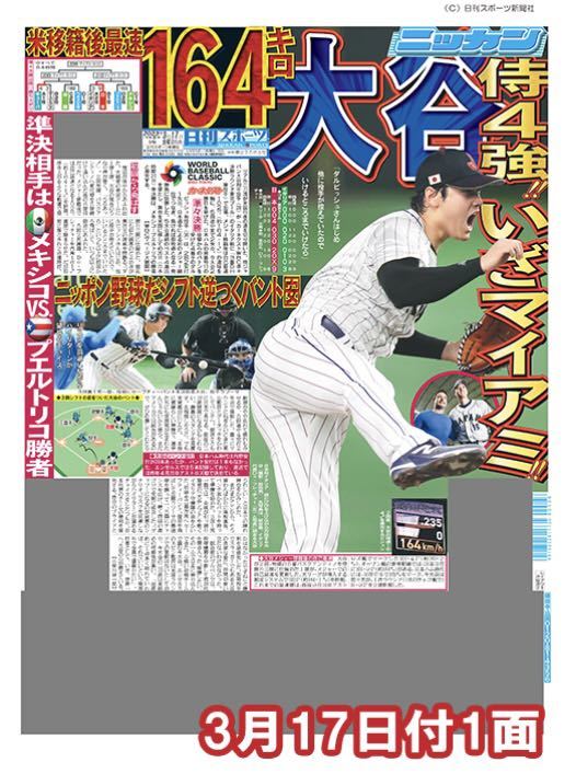 即決 侍ジャパン WBC 2023 優勝 バックナンバー+号外 セット 日刊スポーツ スポーツ 新聞 送料無料 大谷翔平 ダルビッシュ 佐々木 山本_画像7