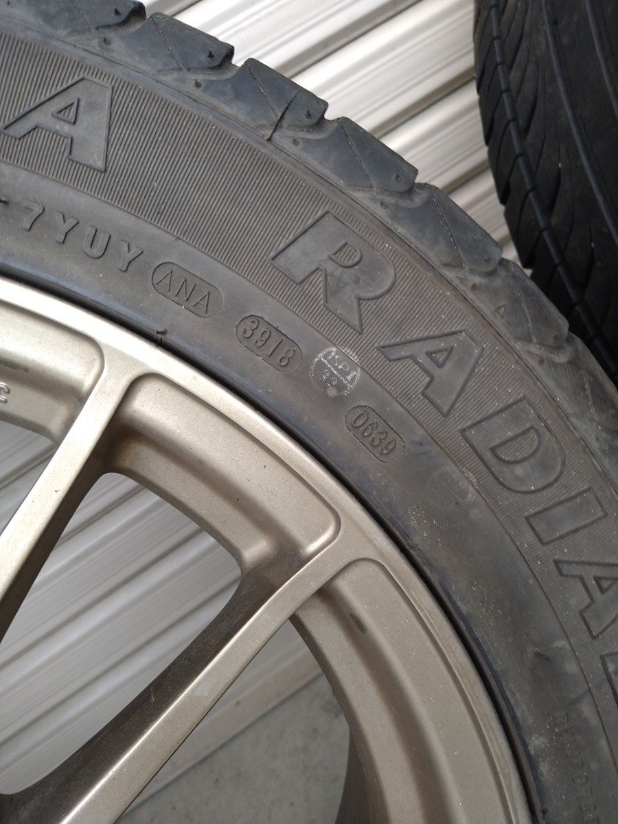 エンケイ17×7JOFF50　215/55R17　タイヤ４本セット　KENDA　ENKEI_画像6