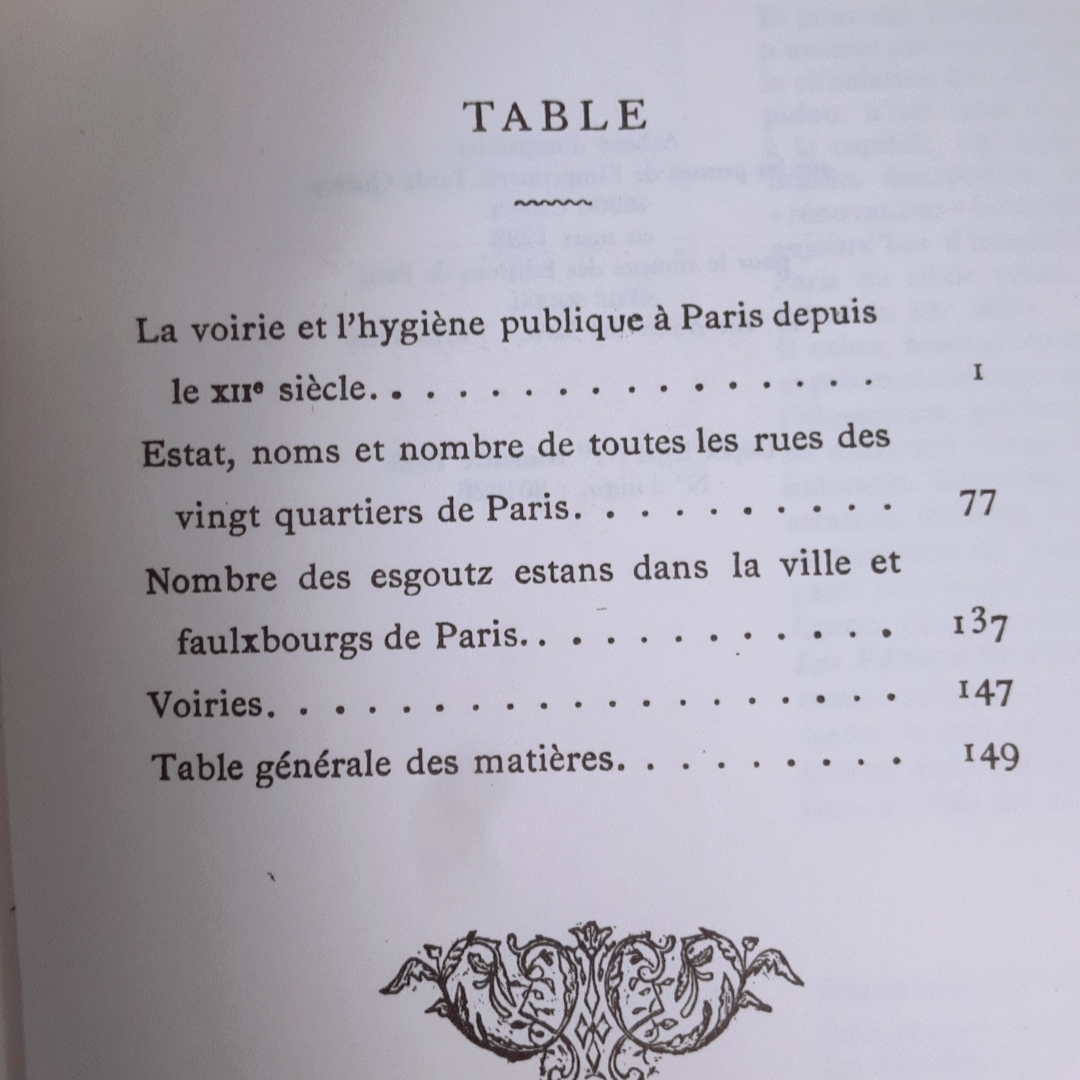 「1636年のパリのすべての通りの名前,番号 Estat, Noms et Nombre de Toutes les Rues de Paris en 1636 par Alfred Franklin 1988」_画像4