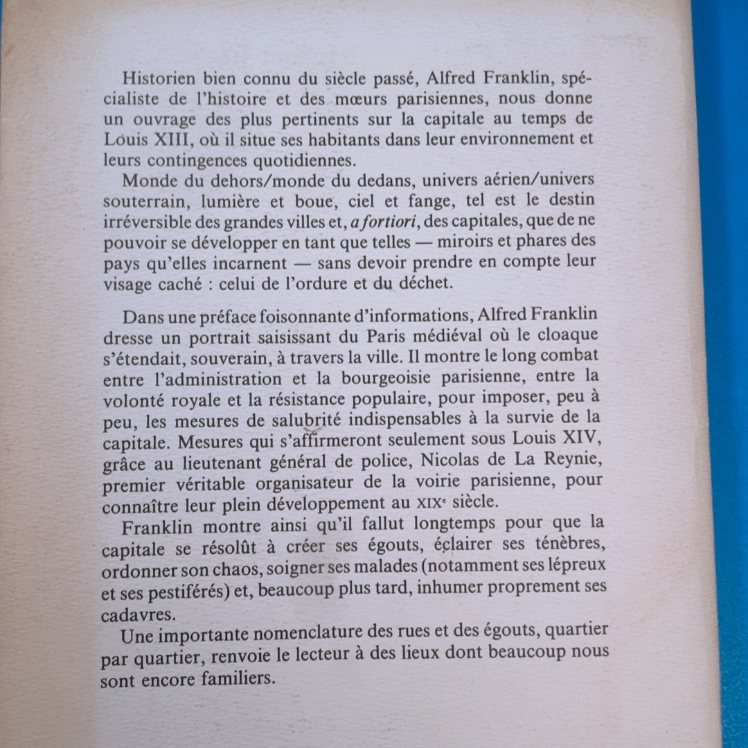 「1636年のパリのすべての通りの名前,番号 Estat, Noms et Nombre de Toutes les Rues de Paris en 1636 par Alfred Franklin 1988」_画像5