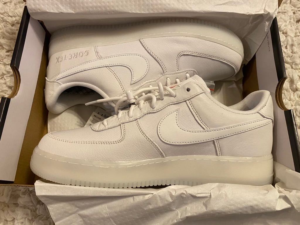 1円スタート】Nike Air Force 1 Low GORE-TEX Summer Shower White