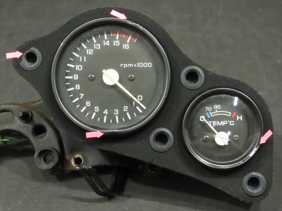 ホンダ VFR400R NC30 タコメーター&水温計 (検 RVF NC35 CBR【060】HDP