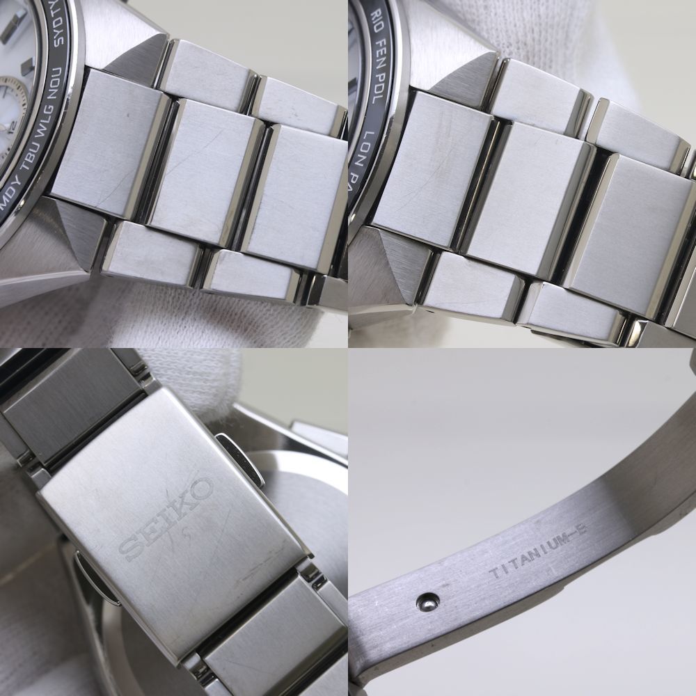 セイコー SEIKO アストロン ネクスター SBXY049 8B63-0BD0 大谷翔平【'22年購入】置時計セット SS メンズ/39104【中古】【腕時計】_画像8