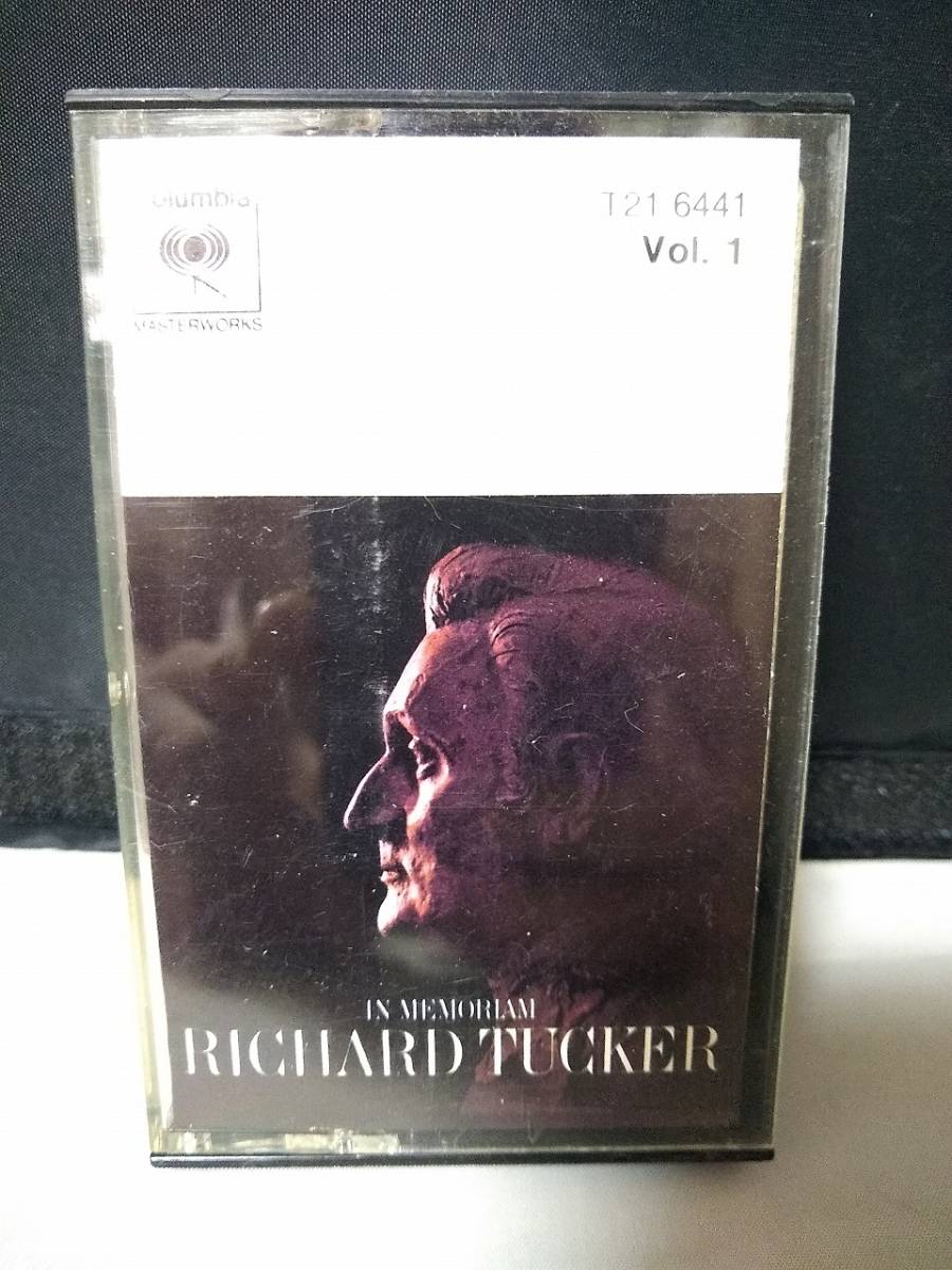 C7960　カセットテープ　RICHARD TUCKER in Memoriam VOL.1 リチャード・タッカー、テノール　オペラ_画像1