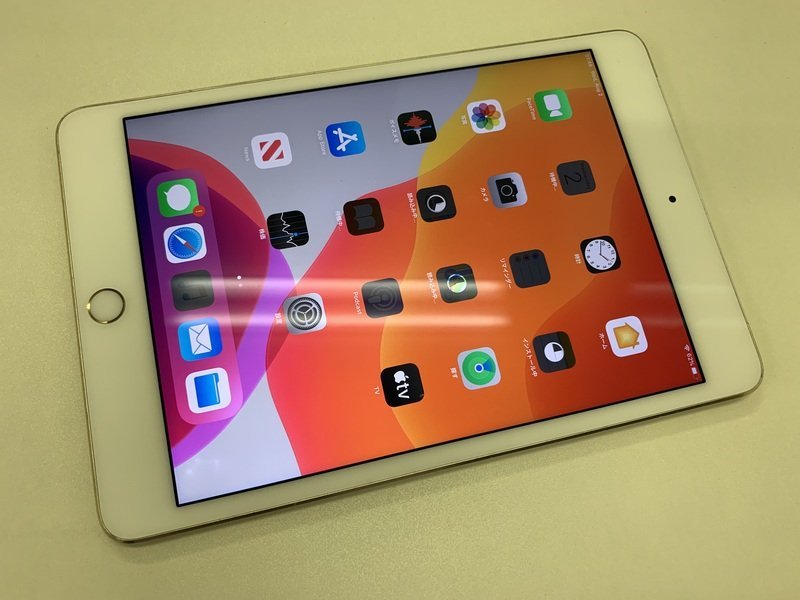 DO585 SIMフリー iPad mini 第4世代 Wi-Fi+Cellular A1550 ゴールド