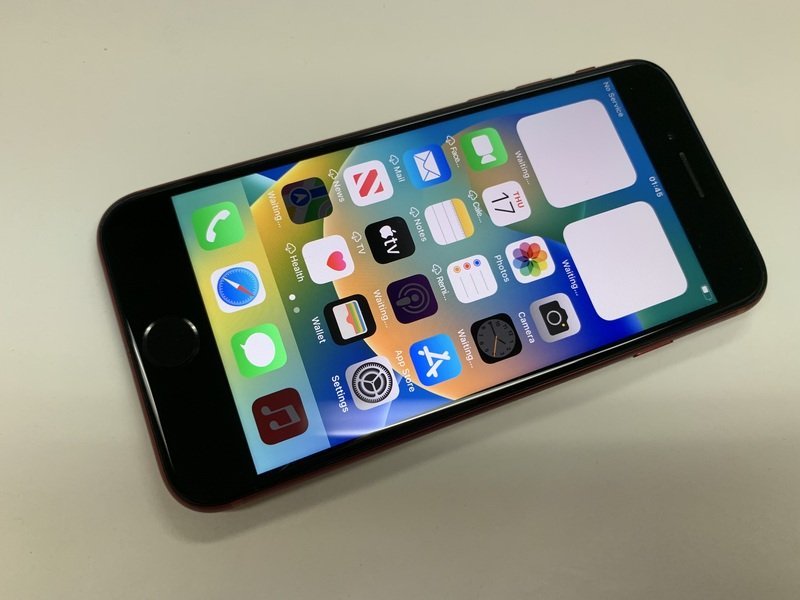 定期入れの DP672 SIMフリー 64GB レッド iPhone8 iPhone