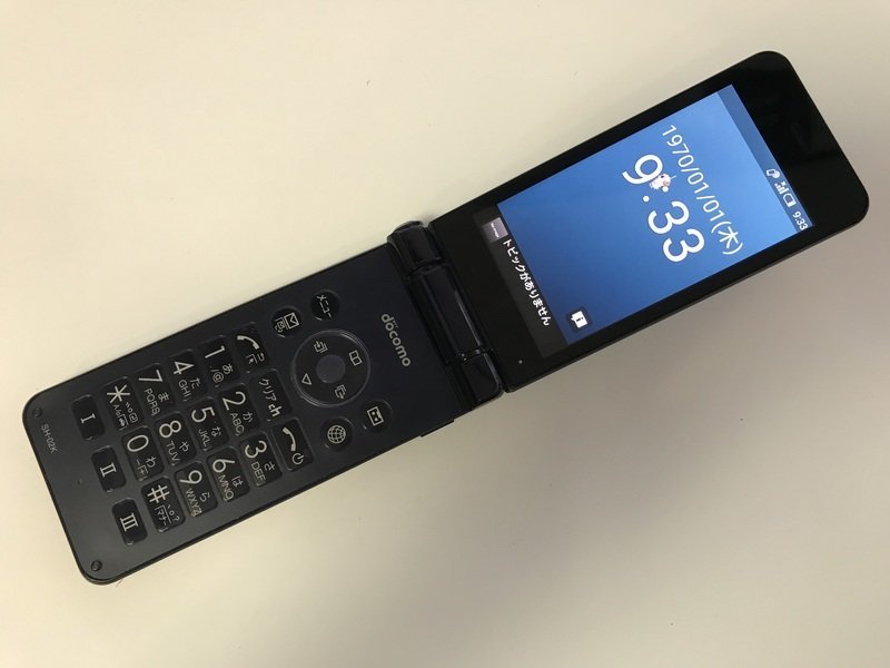 GG161 docomo SH-02K ブルーブラック 判定〇_画像1