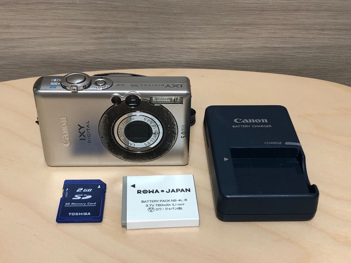 Canon IXY DIGITAL55 コンパクトデジタルカメラ 500万画素 新品