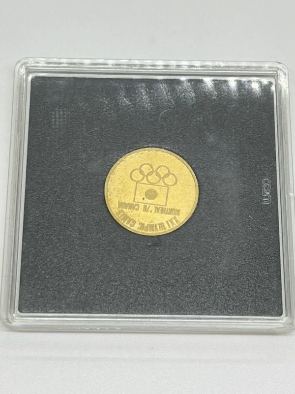 1976 モントリオールオリンピック 公式参加記念メダル XXI OLYMPICの画像4