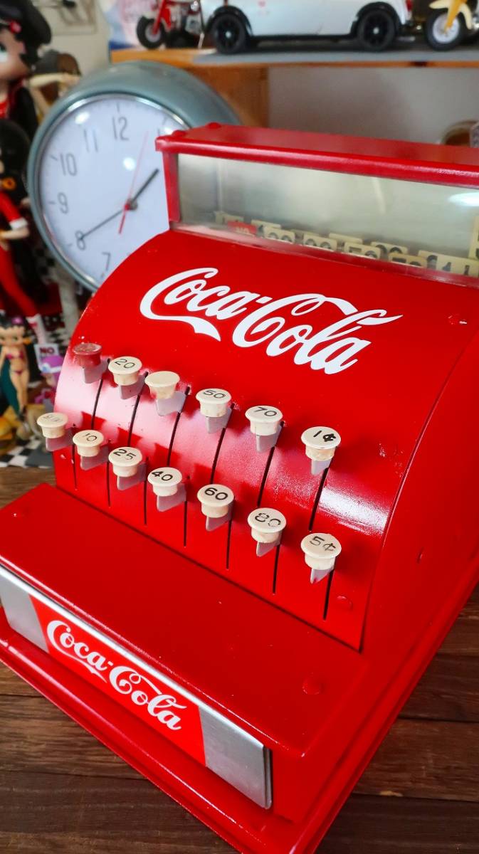 当時物☆コカコーラ 本物 50s ビンテージ トイレジスター レトロ