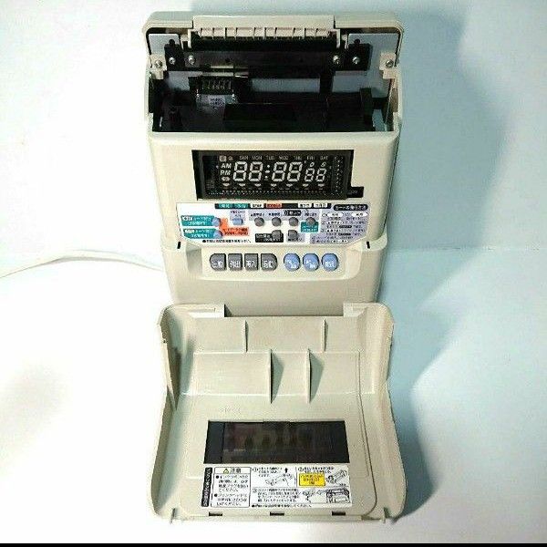 【美品】MAX マックス タイム ロボ レコーダー (ER-201S/PC) マックスタイムレコーダー