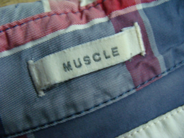 Abercrombie&Fitch アバクロ チェック柄 半袖シャツ (MUSCLE-M)_画像8