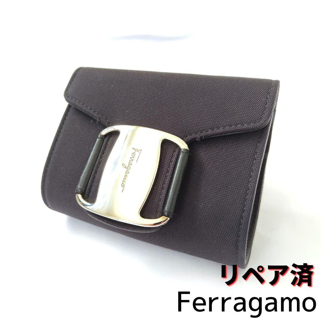 超美品 極美品フェラガモ【Ferragamo】ヴァラ 財布 小銭入れ コイン