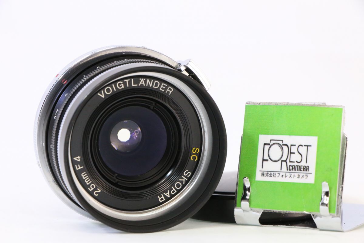 【同梱歓迎】【動作保証・点検済】良品■VOIGTLANDER COLOR-SKOPAR 25mm F4 ニコンS/コンタレックスマウント■AW314_画像1