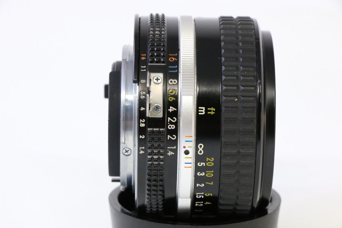 【同梱歓迎】【動作保証・点検済】良品■ニコン Nikon AI-S Nikkor 50mm F1.4■AD563_画像2